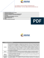 PR Prea A 123 Pta Caracterización de Procedimientos 20180424