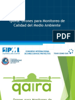 Qaira: Drones para Monitoreo de Calidad Del Medio Ambiente: Congreso Internacional de Direccion de Proyectos