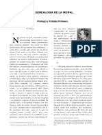 Nietzsche La Genealogía de La Moral PDF