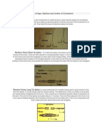 Types of Taps, Splices and Joints of Conductor