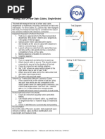 Testing Loss of Fiber Optic Cables, Single-Ended: FOA Standard FOA-2