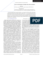 First-Principles Study of Work Functions of Double-Wall Carbon Nanotubes