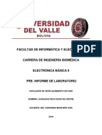 Preinforme de Lab de Oscilador de Desplazamiento de Fase