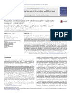 Population-Based Evaluation of The Effectiveness of Two Regimens For Emergency Contraception