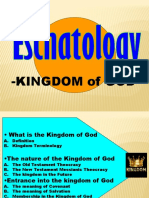 Eschatology - Kingdom of God