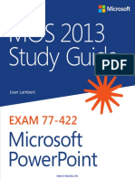 MOS 2013 Study Guide For Microsoft PowerPoint PDF