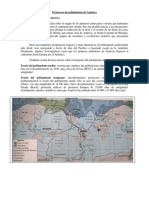 El Proceso de Poblamiento de América