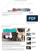 COMO HACER RASCADORES PARA GATOS CASEROS (Video Tutorial Fácil) PDF