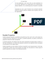 Parallel Projection and Translation