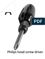 Philips Head Screw Driver