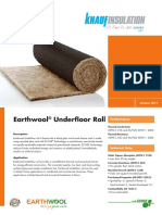 Earthwool® Underfloor Roll