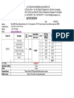 Quotation of M5X180 Spare Parts From YX Bailyn 2018-06-26