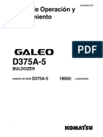 O&M D375A-5 18001 Up GSAM063100T