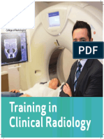 Training in Clinical Radiology