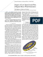 Novel Topologies of Low-Speed Axial-Flux Permanent-Magnet Micro-Wind Generators