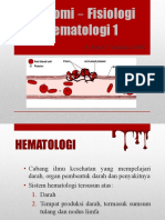 Anatomi & Fisiologi Hematologi 1