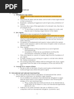 Public International Law (Notes - Shaw)