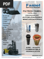 Catalogo Filtros Famel Transporte Filtros para Autoelevadores Minicargadoras Revmar 09