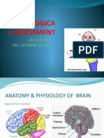 Neurologica L Assessment: Lijo Joseph Msc. Nursing Ist Yr