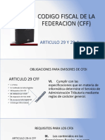 Articulo 29 29a CFF