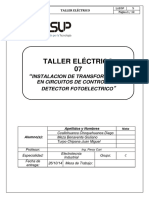 Taller de Electricidad 7