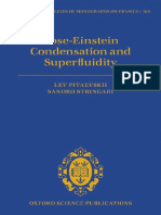 (International Series of Monographs On Physics 164) Pitaevski, Lev - Stringari, Sandro-Bose-Einstein Condensation and Superfluidity-Oxford University Press (2016) PDF