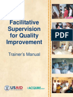 Facilitative Supervision For Quality Improvement