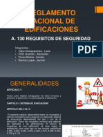 A.130 Requisitos de Seguridad