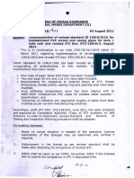 Subiect: Implementation of Revised Standard IS 12818:2010, For Tube Well and Revised STI Doc: STI/12818/3, August 2011