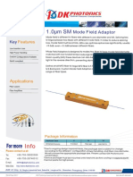 1um SM Mode Field Adapter