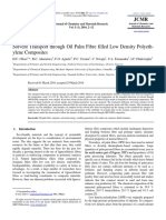 Solvent Transport Through Oil Palm Fibre Filled Low Density Polyethylene Composites