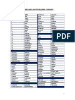 Vocabulario Inglés Primero Primaria Solucionado