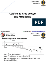 Laje Maciça Cálculo Das Armaduras