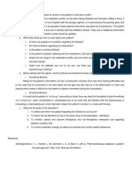 Patient Medication Profile Activity