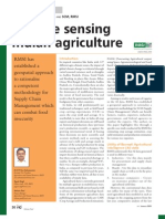 Remote Sensing and GIS Application in Agriculture