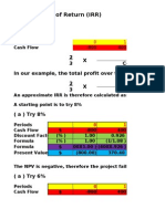 Internal Rate of Return