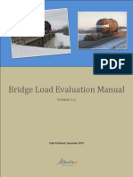 Bridge Load Evaluation Manual: Date Published: December 2016