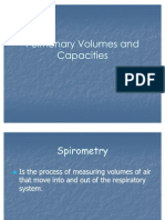 Pulmonary Volumes and Capacities