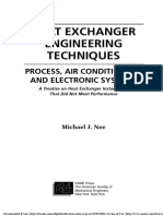 Heat Exchanger Engineering Techniques Process, Air Conditioning, and Electronic Systems