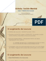 AULA 1 - Historia Da Loucura PDF