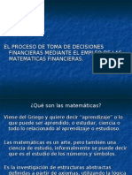 Matematicas Financieras