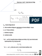 Aula 5 - Tensao Admissivel A Fadiga v2007 PDF