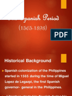 2.1 The Spanish Period 1565 1898