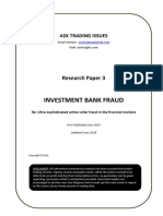 Investment Bank Fraud Documented