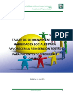 Taller de Entrenamiento en Habilidades Sociales para Favorec PDF