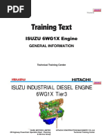 HITACHI Training Text Engine Isuzu 6WG1X PDF