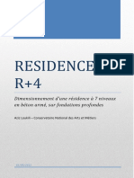 Rapport D'étude - Résidence R+4 P16