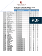 ME MTech - Result 2018 PDF