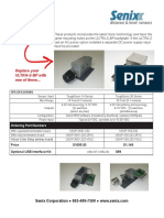 Data & Price Sheet, Senix USUP Products