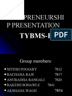 Entrepreneurshi P Presentation